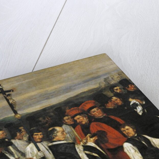 A Burial at Ornans, 1849-1850 by Gustave Courbet