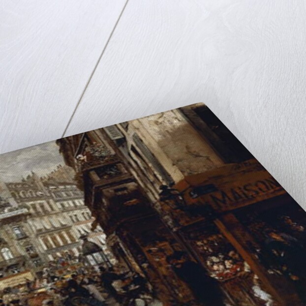 A week day in Paris, 1869 by Adolph Friedrich Erdmann von Menzel