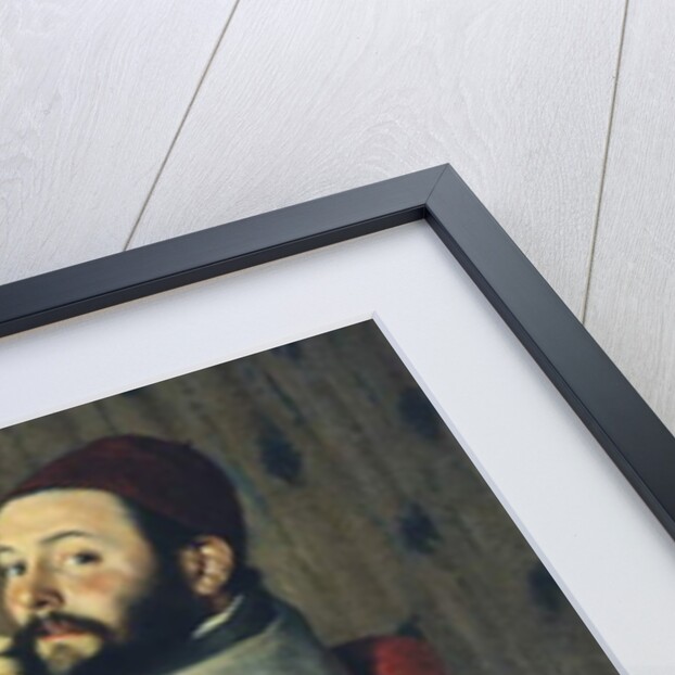 Diego Martelli by fireplace, 1879 by Federigo Zandomeneghi