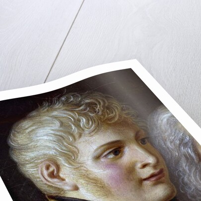 Portrait of Tsar Alexander I of Russia, detail by Jean-Charles Tardieu