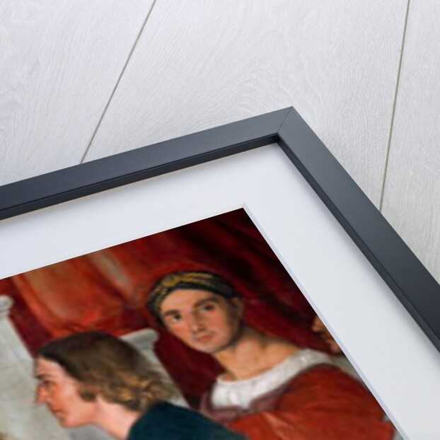 Papal bearers, detail of The Mass at Bolsena, Room of Heliodorus, 1511-14 by Raphael (1483-1520)