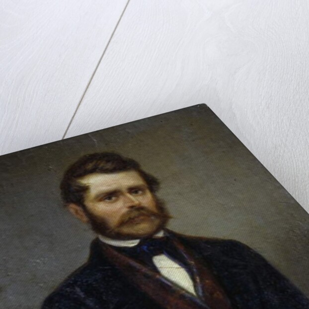 Portrait of Luigi Scarani, 1847, by Andrea Besteghi by Andrea Besteghi