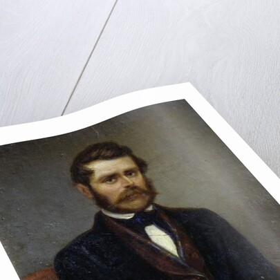 Portrait of Luigi Scarani, 1847, by Andrea Besteghi by Andrea Besteghi