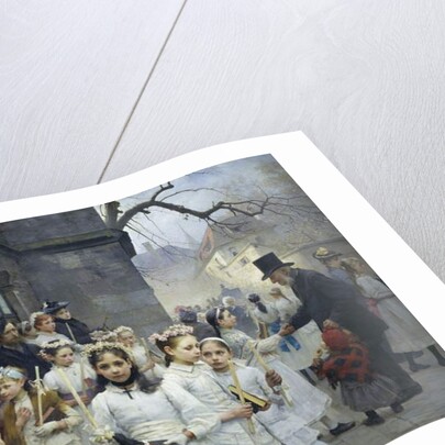 After First Communion, 1892 by Karl Frithjof Smith