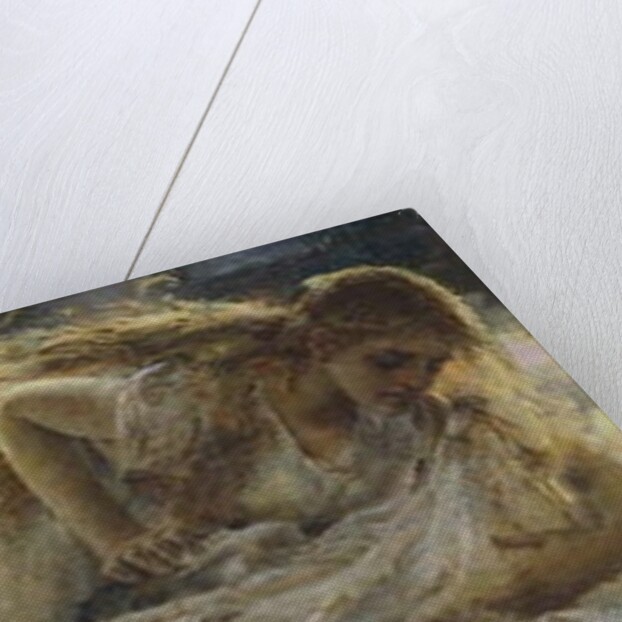 Christ and Mary Magdalene, 1904 by Eugenio Prati