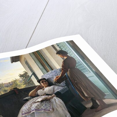 First Fruits by Odoardo Borrani