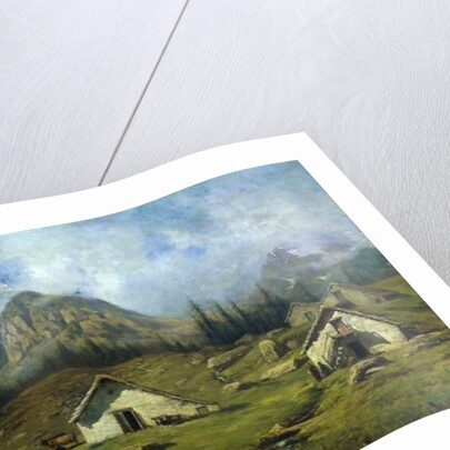 Cabins on Alpe Veglia, 1900-04 by Federico Ashton