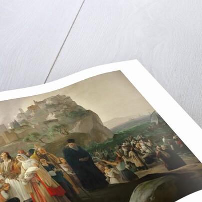 Refugees of Parga, 1826-31 by Francesco Hayez