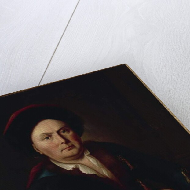 Portrait of Ludwig van Beethoven, Kapellmeister, grandfather of composer Ludwig Beethoven by Leopold Radoux