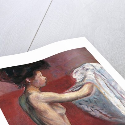 Parisian Model, 1896 by Edvard Munch