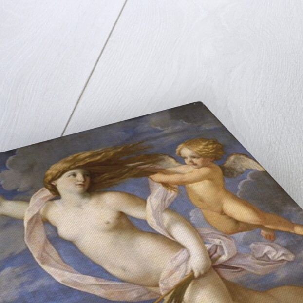 Fortune being restrained by Love, 1623 by Guido Reni