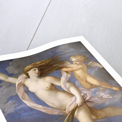 Fortune being restrained by Love, 1623 by Guido Reni