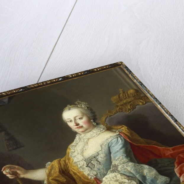 Portrait of Maria Theresa Hapsburg, Archduchess of Austria, 1750 by Martin van Mytens or Meytens