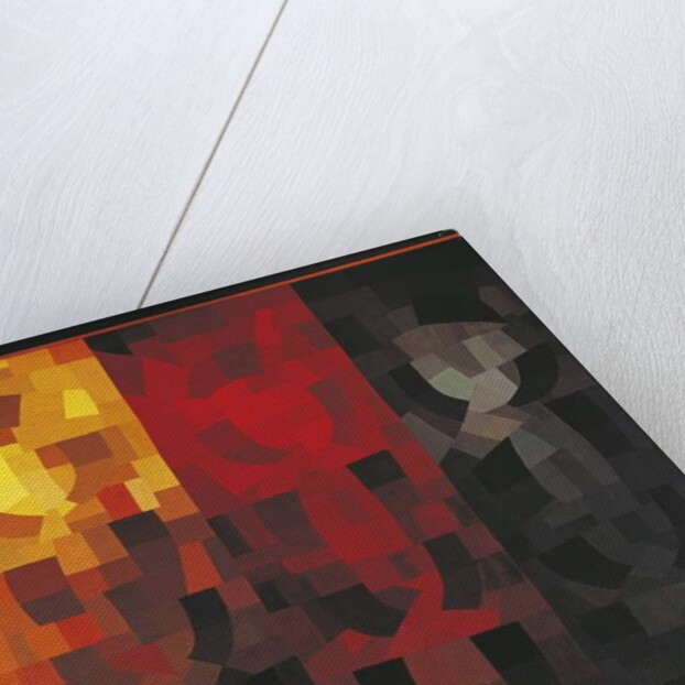 France, Paris, Composition December 1935, cartoon for a triptych, 1938 by Otto Freundlich