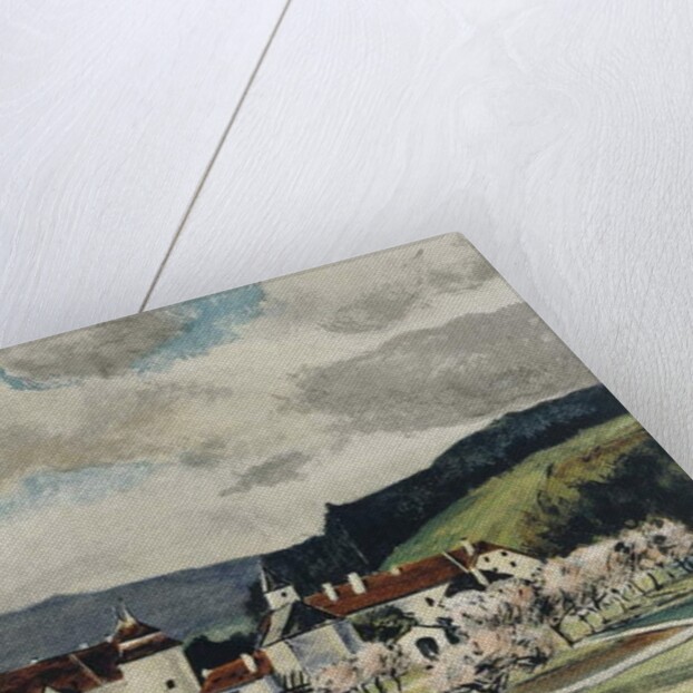 Weinzierl Castle near Wieselburg, c.1909 by Igo Potsch