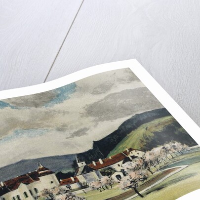 Weinzierl Castle near Wieselburg, c.1909 by Igo Potsch