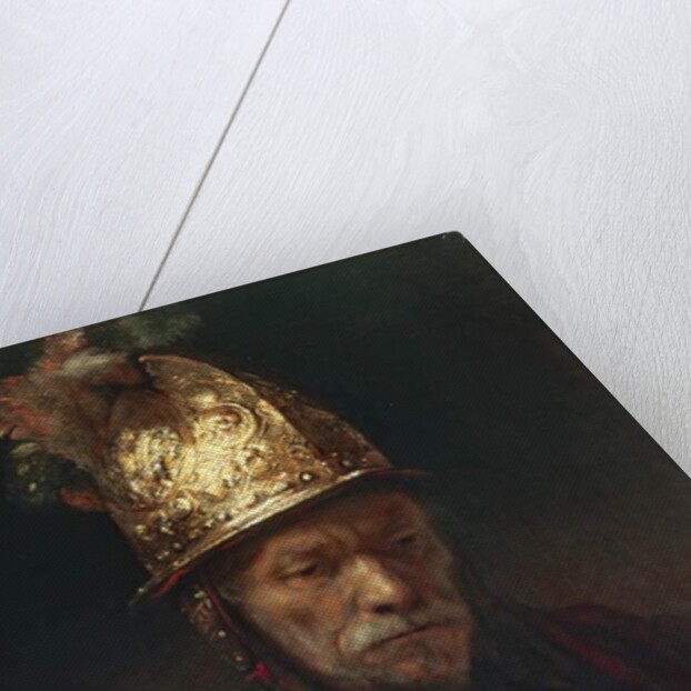 The Man with the Golden Helmet, 1650/55 by Rembrandt Harmensz. van Rijn