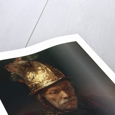 The Man with the Golden Helmet, 1650/55 by Rembrandt Harmensz. van Rijn