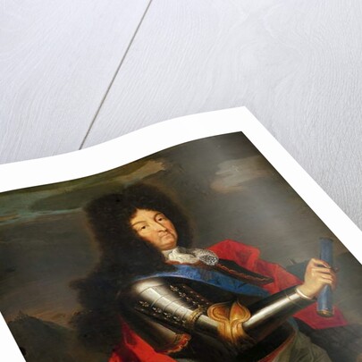 Portrait of Louis XIV of France by Hyacinthe Francois Rigaud