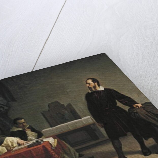 Galileo before the Roman Inquisition, 1857 by Cristiano Banti