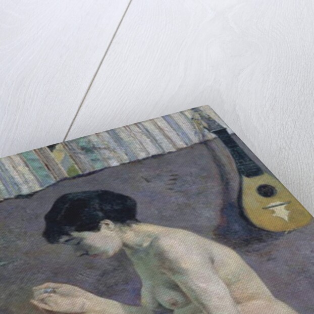 Study of Nude, Suzanne sewing, 1880 by Paul Gauguin