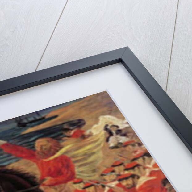 Battle of Milazzo fought between 17 and 24 July 1860 by Arnaldo Badodi