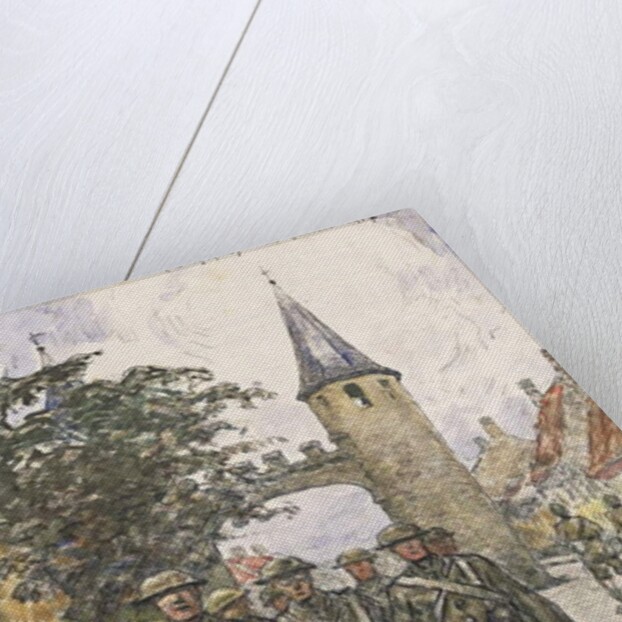 Flanders front, gate of Loo, 30 July 1917 by Jean-Louis Lefort