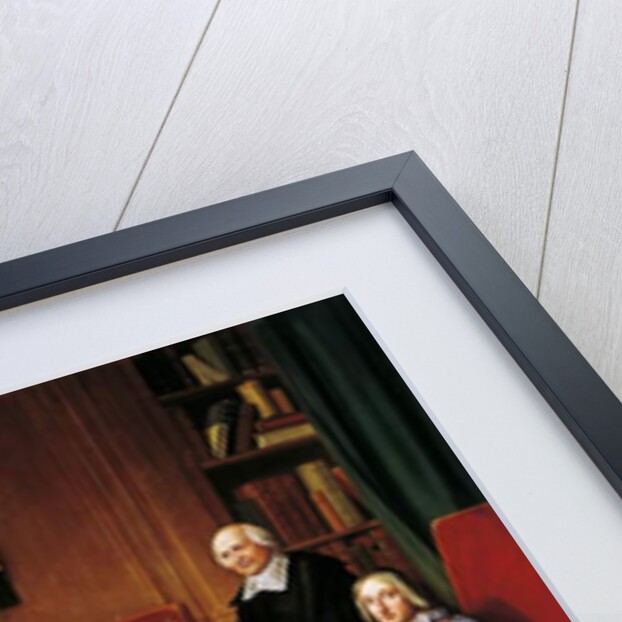 Signing Articles of Issy conference held in 1697 between Jacques Benigne Bossuet, Louis-Antoine Noailles Francois Fenelon, 1697 by French School