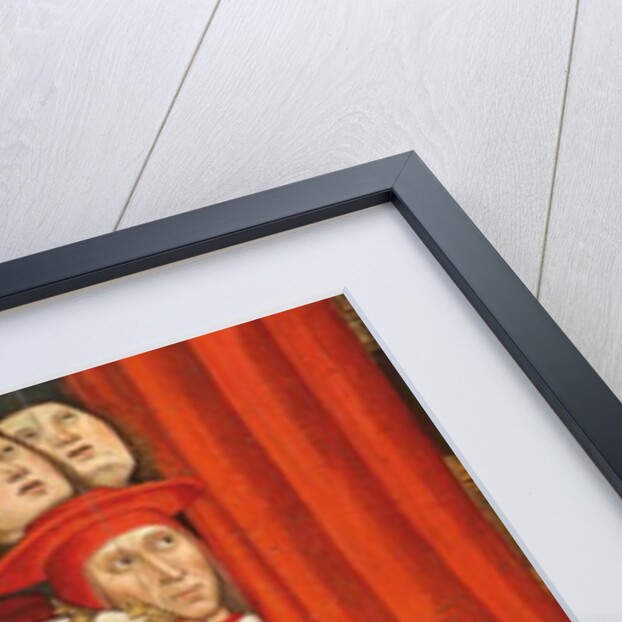 Detail of the Madonna of the Recommended by Cola da & Roma Giovanni Anotnio da Orte