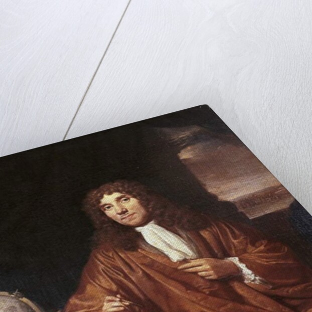 Antonie van Leeuwenhoek, c.1680 by Jan Verkolje