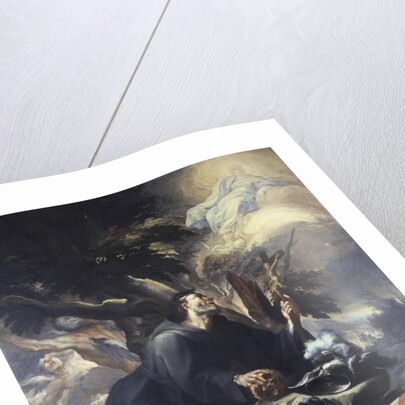 William Of Aquitaine In Penance by Domenico Antonio Vaccaro