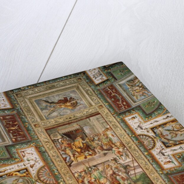 Pier Maria III named General of Italian troops in service of King of France Francis I and conferring of St Michael's collar in 1542 by Italian School