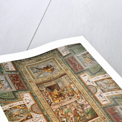 Pier Maria III named General of Italian troops in service of King of France Francis I and conferring of St Michael's collar in 1542 by Italian School