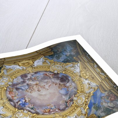 Cosimo I de Medici presented to Apollo by Gloria and Virtues by Pietro da & Ferri Ciro Cortona