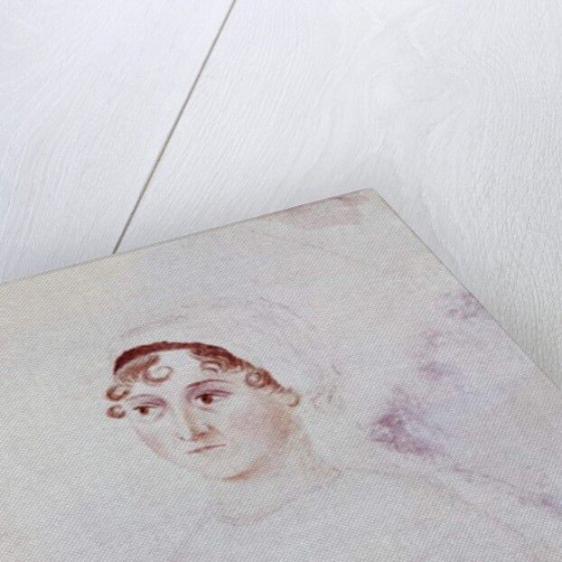Portrait of Jane Austen, c.1810 by Cassandra Austen