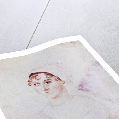 Portrait of Jane Austen, c.1810 by Cassandra Austen