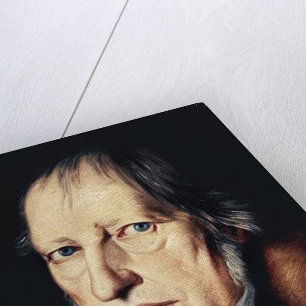 Portrait of Georg Wilhelm Friedrich Hegel, 1831 by Jacob Schlesinger
