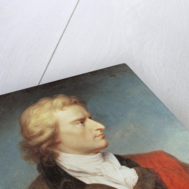 Portrait of Friedrich Schiller, 1808/09 by Franz Gerhard von Kugelgen