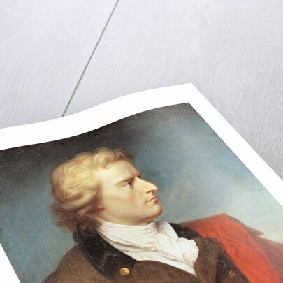 Portrait of Friedrich Schiller, 1808/09 by Franz Gerhard von Kugelgen