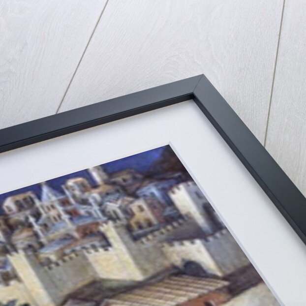 Adoration of the Magi Altarpiece, detail of central predella panel of Egypt, 1423 by Gentile da Fabriano