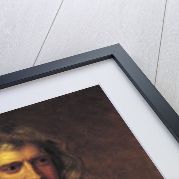 Portrait of Isaac Newton, after the original by Sir Godfrey Kneller of 1689, 1863 by Thomas Barlow