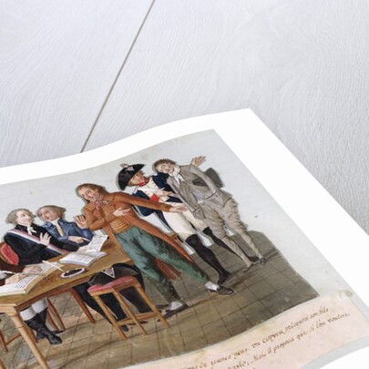 Volunteers heading off to sign up to the army for the war in the Vendee by Pierre Antoine Lesueur