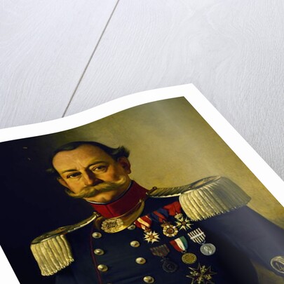 Portrait of Italian Colonel by Pietro Baldini