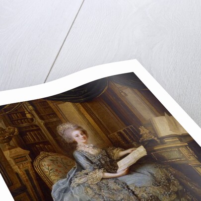 La Petite Reine or Portrait of Madame Sophie, c.1770-74 by Lié Louis Périn Salbreux