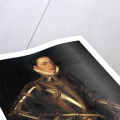 Portrait of Alessandro Farnese by Alonso Sanchez Coello