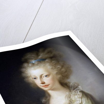 Portrait of Archduchess Maria Clementina of Austria by Elisabeth Louise Vigee-Lebrun