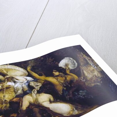 Cleopatra on Nile, circa 1875 by Hans Makart