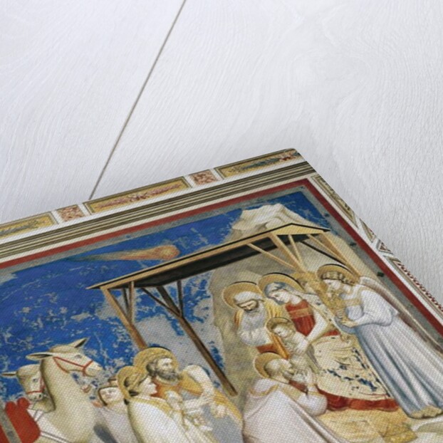 Adoration of the Magi in the Scrovegni Chapel, Padua, 1303-05 by Giotto