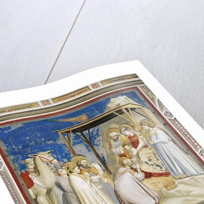 Adoration of the Magi in the Scrovegni Chapel, Padua, 1303-05 by Giotto