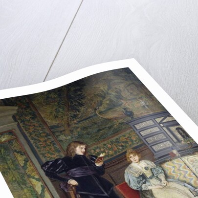 Sixteenth century interior scene by Odoardo or Edoardo Gelli